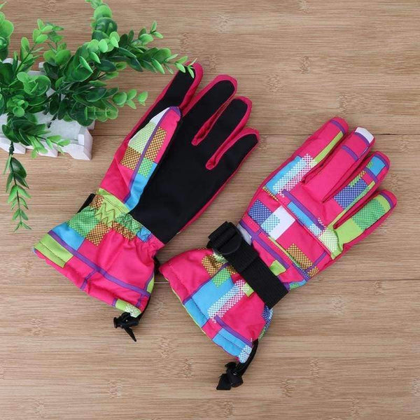 Planet Gates 1 / S Women Ski gloves Windproof Waterproof Warm Cycling Ski Snow Snowmobile Motorcycle Snowboard Skiing Gloves Winter Outdoor