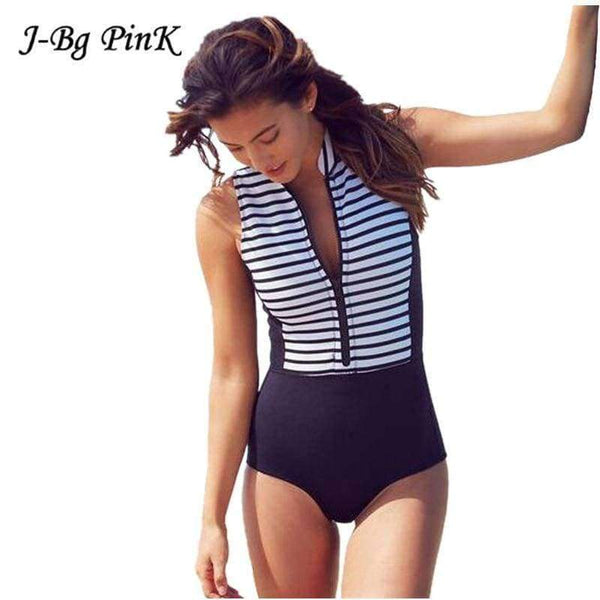 Planet Gates 1 / S Women Swimwear Swimsuit Zipper Sport One Piece Swimsuit Female Indoor May Swimming Suit For Women Bathing Suit Bather