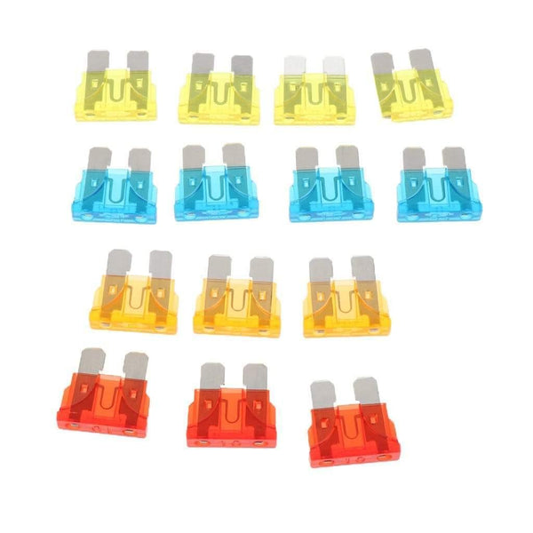 1 Set 18 Way Blade Fuse Box Car Fuse Box Holder Standard Circuit Fuse Holder Box Block