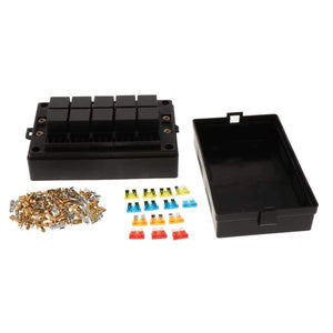 1 Set 18 Way Blade Fuse Box Car Fuse Box Holder Standard Circuit Fuse Holder Box Block