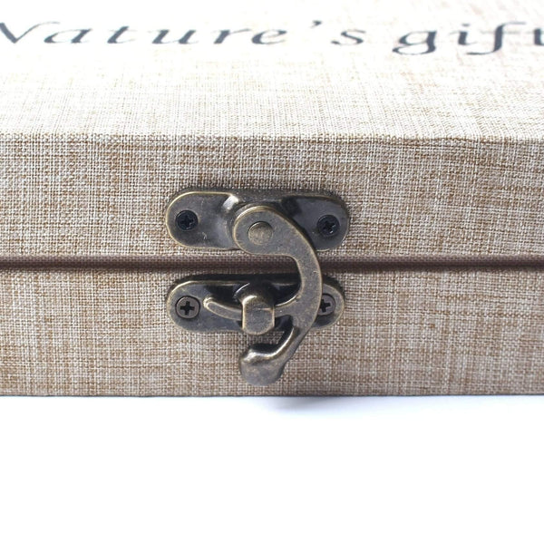 1 Set/40Pcs Natural Crystal Wishing Bottles Gemstone Natural Quartz Chip Gravel Reiki Healing Birthday Gift With a Box