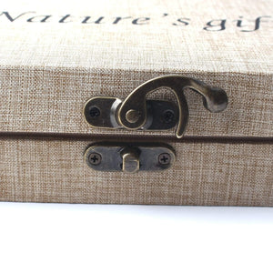 1 Set/40Pcs Natural Crystal Wishing Bottles Gemstone Natural Quartz Chip Gravel Reiki Healing Birthday Gift With a Box