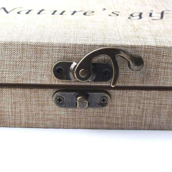 1 Set/40Pcs Natural Crystal Wishing Bottles Gemstone Natural Quartz Chip Gravel Reiki Healing Birthday Gift With a Box