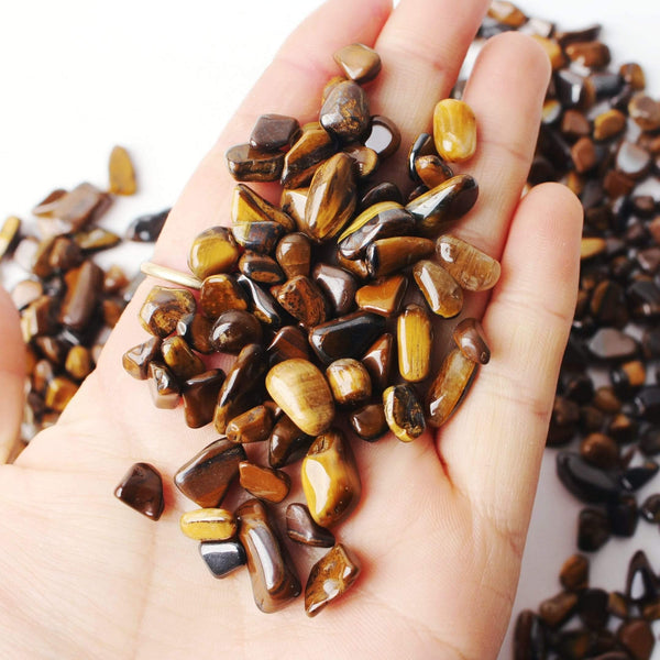 1 Set/40Pcs Natural Crystal Wishing Bottles Gemstone Natural Quartz Chip Gravel Reiki Healing Birthday Gift With a Box