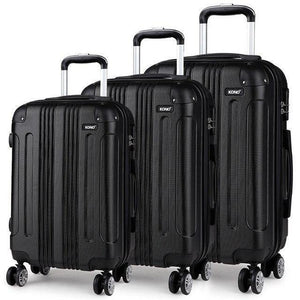 Planet Gates 1 set black 1777 / China Suitcase Travel Bags Rolling Hand Luggage Set Carry on Trolley Case 4 Wheels Spinner Hardside ABS 20 24 28 Inch YD1777L
