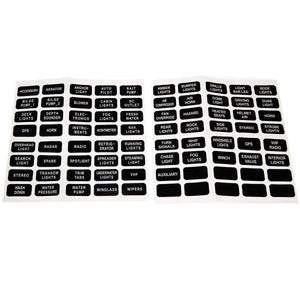 1 Set DC 32V 100A 12 Way Fuse Box Block Holder ATC ATO Blade LED Fuse Box with  Screws&Labels For Car Marine Caravan