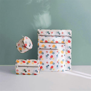 1 Set Mesh Washing Machine Laundry Bag With Multiple Style For Wahing Clothes Foldable Underwear Bra Socks Laundry Wash Bags Kit