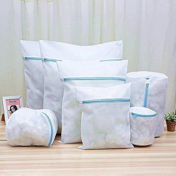 1 Set Mesh Washing Machine Laundry Bag With Multiple Style For Wahing Clothes Foldable Underwear Bra Socks Laundry Wash Bags Kit