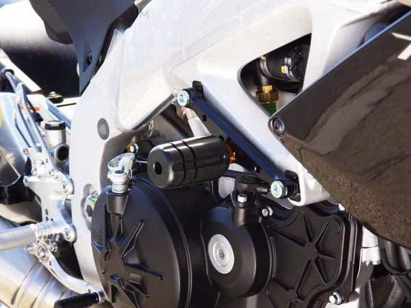 Planet Gates 1 Set New Motorcycle Frame Slider Protector Crash Pads Guard Fit for APRILIA Tuono V4 R / ABS 2012- 12- RSV4 R ABS 13- 2013-