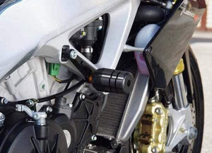 Planet Gates 1 Set New Motorcycle Frame Slider Protector Crash Pads Guard Fit for APRILIA Tuono V4 R / ABS 2012- 12- RSV4 R ABS 13- 2013-