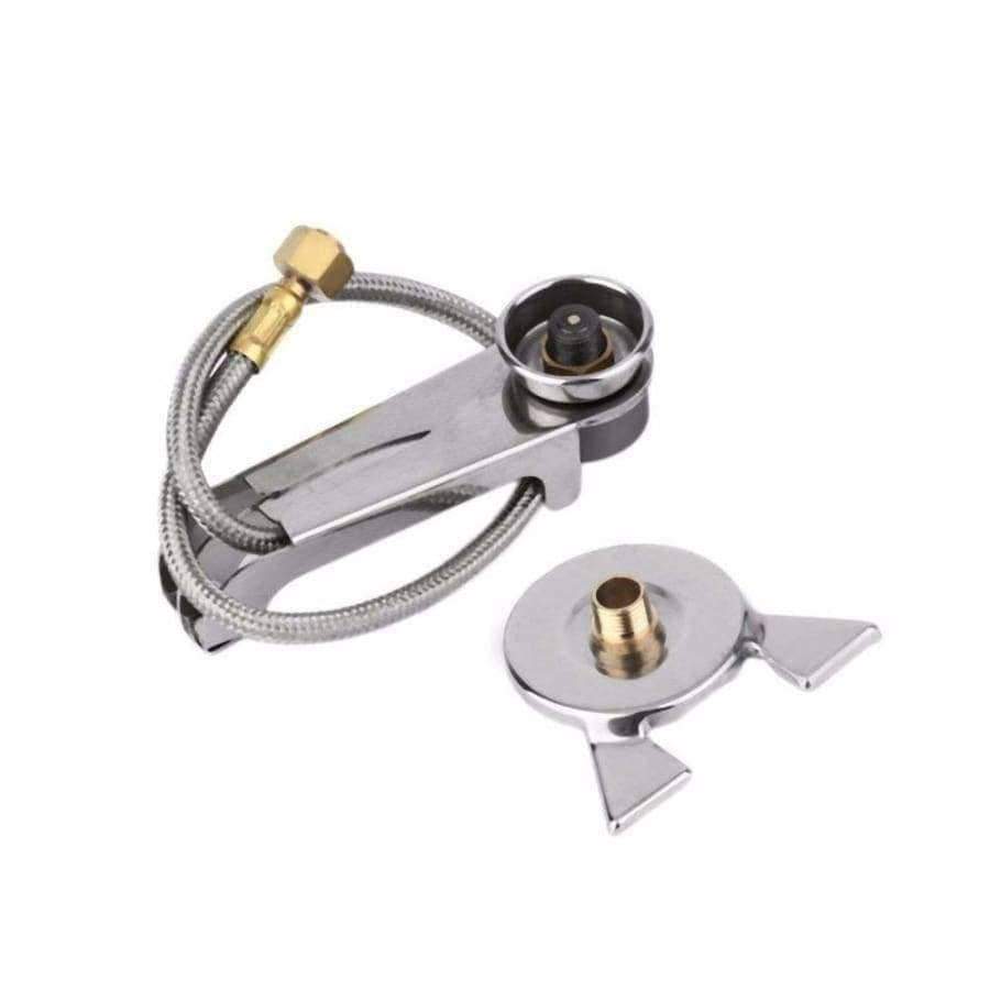 Planet Gates 1 Set Picnic Camping Stove Split Converter Connector Gas Tank Adapter InCldue Box Hot sale Well Sell Drop Shipping