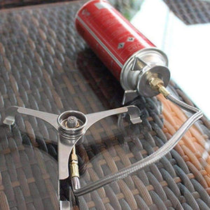 Planet Gates 1 Set Picnic Camping Stove Split Converter Connector Gas Tank Adapter InCldue Box Hot sale Well Sell Drop Shipping