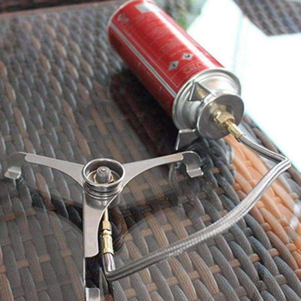 Planet Gates 1 Set Picnic Camping Stove Split Converter Connector Gas Tank Adapter InCldue Box Hot sale Well Sell Drop Shipping