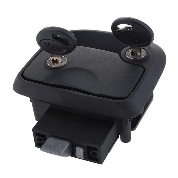 Planet Gates 1 Set RV Trailer Entry Door Latch Deadbolt Handle Lock Keys Kit For RV/Camper/Trailer/Home Cabinet/Truck Etc 2019 NEW