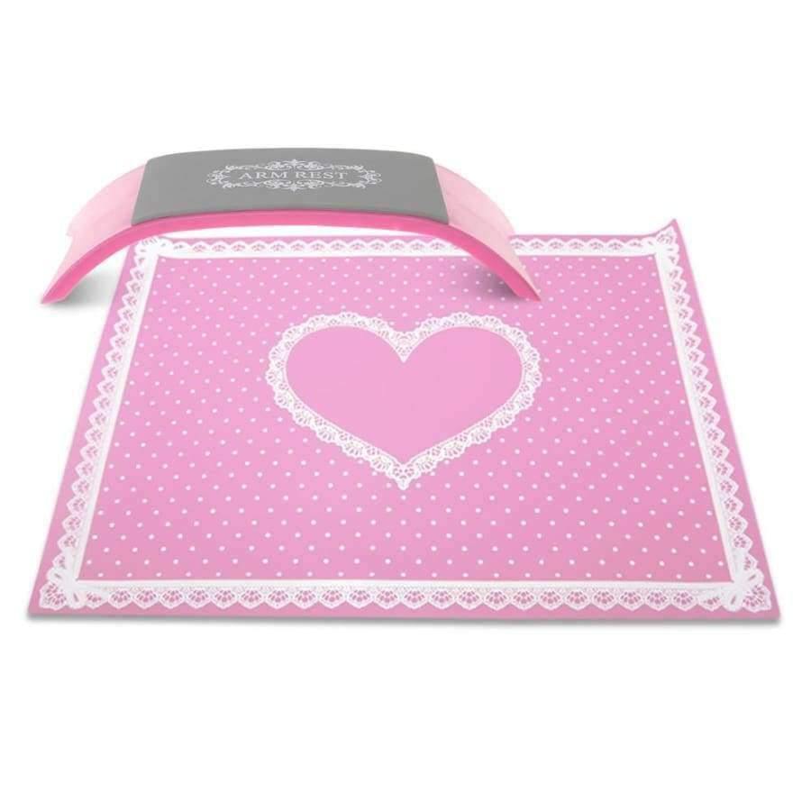 Planet Gates 1 Set Washable Silicone Hand Pillow Foldable Table Mat Nail Art Cushion Holder Pad Arm Hand Rest Manicure Nail Art Tool