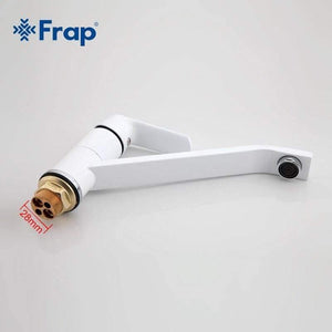 Planet Gates 1 Set White Fashion Style Multi-color Bathroom Basin Faucet Cold And Hot Water Bath Sink Taps Mixer 360 Rotation F4932