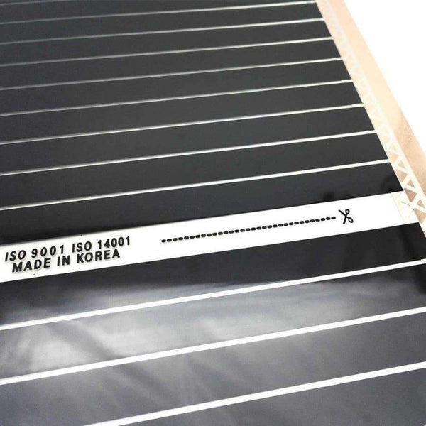 Planet Gates 1 Sqm New Infrared Underfloor Heating Floor System Carbon Heating Film for Warming House, Warmth Winter
