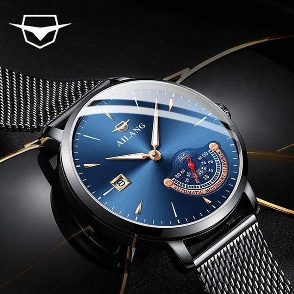 Planet Gates 1 Swiss mechanical watches, ultra-thin design, gear S3 sports men's watch, waterproof fashion bracelet, men Relogio Masculino 2018