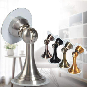 Planet Gates 1 Unids Dual purpose Self-Adhesive door stopper Windows Doors protecter magnet door stop stainless steel furniture hardware