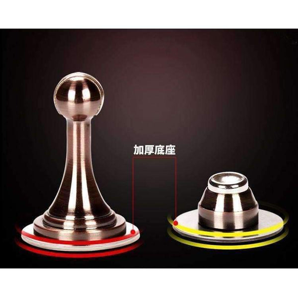 Planet Gates 1 Unids Dual purpose Self-Adhesive door stopper Windows Doors protecter magnet door stop stainless steel furniture hardware