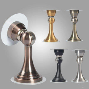 Planet Gates 1 Unids Dual purpose Self-Adhesive door stopper Windows Doors protecter magnet door stop stainless steel furniture hardware