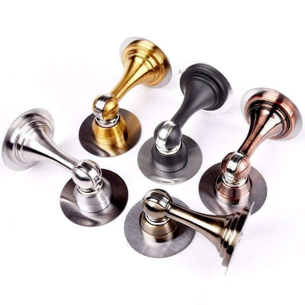 Planet Gates 1 Unids Dual purpose Self-Adhesive door stopper Windows Doors protecter magnet door stop stainless steel furniture hardware