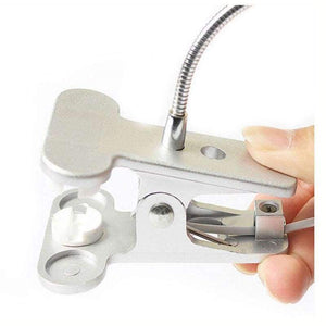 Planet Gates 1 USB eye protection clip book light novelty creative reading bedside lamp LED flexible touch dimming learning book desk light0807