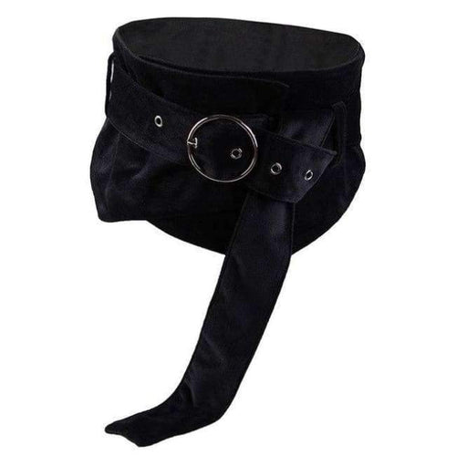 Planet Gates 1 Waist Belts Women Casual Wide Belt Striped Fashion Decorative Round Buckle Velvet Waistband with Women's Wild Waist Knot Knotted