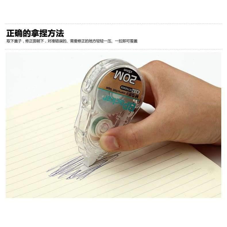 Planet Gates 1 x 20M Contracted large capacity correction tape material escolar stationery office school supplies papelaria gift Free shipping