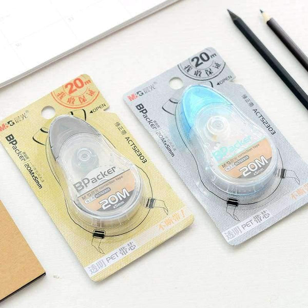 Planet Gates 1 x 20M Contracted large capacity correction tape material escolar stationery office school supplies papelaria gift Free shipping