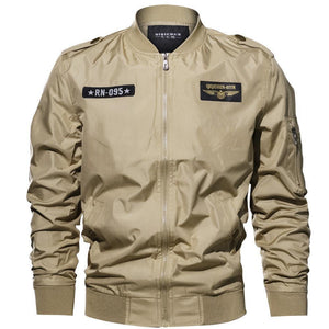 Planet Gates 1 / XL Jacket Men Plus Size 6XL Military tactical jacket  masculino Pilot Bomber Jacket