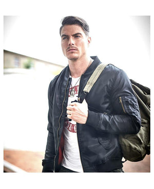 Planet Gates 1 / XL Jacket Men Plus Size 6XL Military tactical jacket  masculino Pilot Bomber Jacket