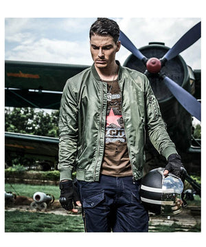 Planet Gates 1 / XL Jacket Men Plus Size 6XL Military tactical jacket  masculino Pilot Bomber Jacket