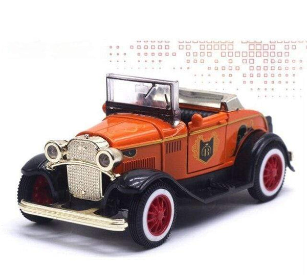 Planet Gates 10 1/32 Alloy Pull Back Simulation Retro Classic Car Model