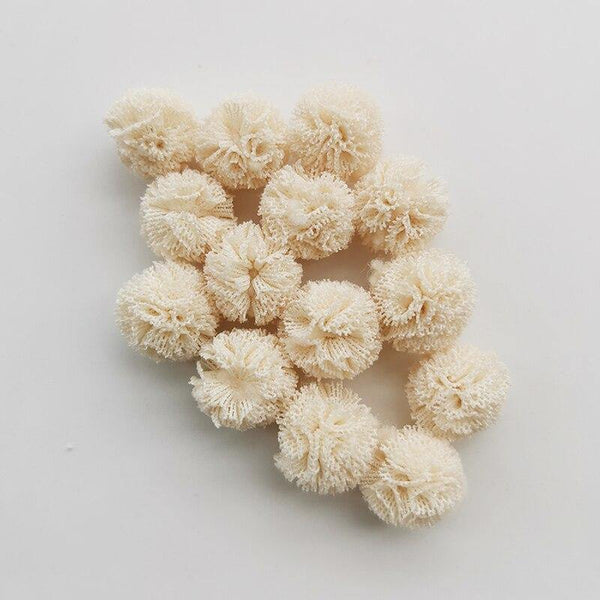 Planet Gates 10 100pcs/lot 15mm 10colors Mesh Flower Ball For Sewing On Scarf Shoes Hats Fur DIY Crafts Hair Clip Accessories