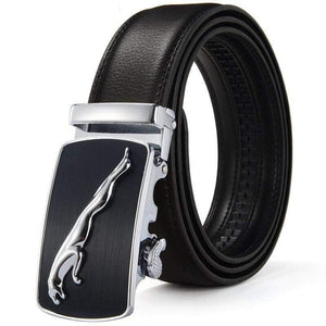 Leather Belt Business Trouser Strap Pant Ceinture  Cow Skin Automatic Buckle Cowhide Men Belts