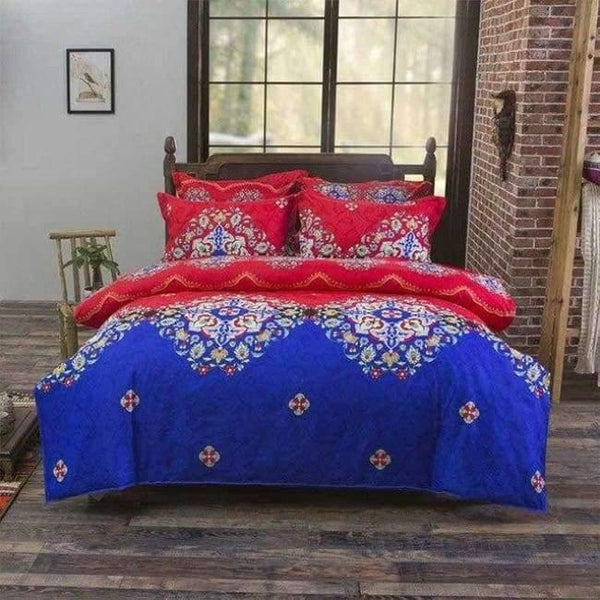 Planet Gates 10 / 150x200 3PCS / China Bedding Sets Sheet Pillowcase Duvet Cover Sets Soft Polyester Queen King Size Traditional Bohemian Home Textile Bedroom 3/4 PCS