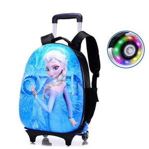 Planet Gates 10 / 16" Suitcase Children Travel Trolley Suitcase Wheeled Suitcase For Kids Rolling Luggage Suitcase Child Travel Luggage Bags Case