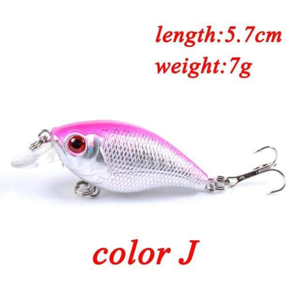 Planet Gates 10 1PCS Wobblers Quality Crankbait Simulation Fishing Lure 5.7cm 7g Jerkbait Floating Hard Bait Bass Carp Pesca Fishing Tackle