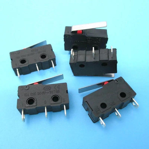 Planet Gates 10/20/50PCS Microswitch Limit Switch 3 Pin N/O N/C All 5A 250VAC KW11-3Z Micro Switch