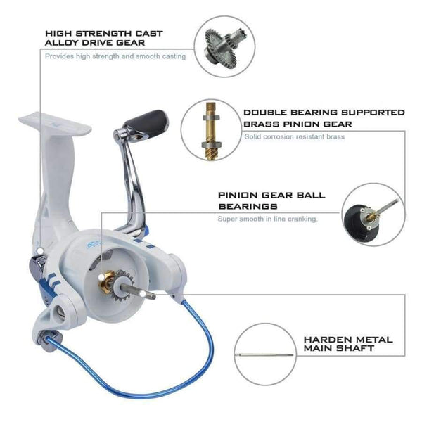 Planet Gates 10 / 2000 Series / China Summer 2000,3000,4000,5000 Series 10BBs Spinning Fishing Reel  Max Drag 8KG Carp Fishing Spinning Reel