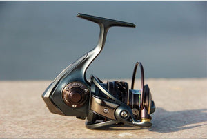 Planet Gates 10 / 2000 Series Spinning Reel  JAGUAR 2000 3000 Lure Spinning with spare spool Fishing Reel Spinning Reel Two Metal Spools