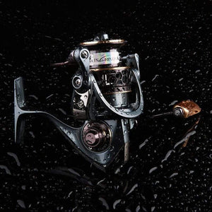 Planet Gates 10 / 2000 Series Spinning Reel  JAGUAR 2000 3000 Lure Spinning with spare spool Fishing Reel Spinning Reel Two Metal Spools