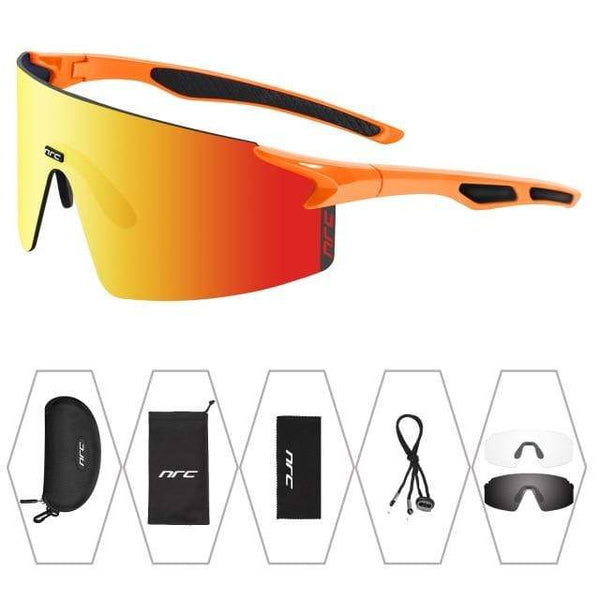 Planet Gates 10 / 3 lens 3 Lens UV400 Cycling Sunglasses TR90 Sports Bicycle Glasses MTB Mountain Bike Fishing Hiking Riding Eyewear for men women