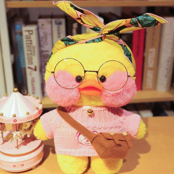 30cm Kawaii Yellow Duck Plush Toys Hyaluronic Acid Little Yellow Duck Doll Stuffed Toys Children Girls Birthday Valentine Gifts