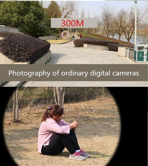 Planet Gates 10-30X25 10-300X32 Telescopic Pocket Mini Monocular Telescope Long Range Zoom Hunting High Definition Camp Hiking Travel Outdoor Equip