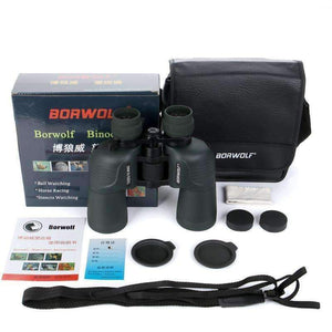 Planet Gates 10-30X50 Binoculars BAK4 Prism FMC Optical Lens High Power Hunting Birdwatching Light night vision telescope