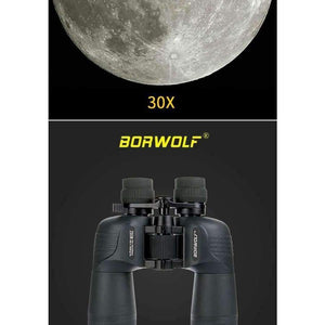 Planet Gates 10-30X50 Binoculars BAK4 Prism FMC Optical Lens High Power Hunting Birdwatching Light night vision telescope