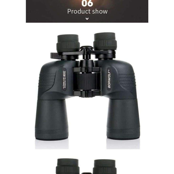 Planet Gates 10-30X50 Binoculars BAK4 Prism FMC Optical Lens High Power Hunting Birdwatching Light night vision telescope