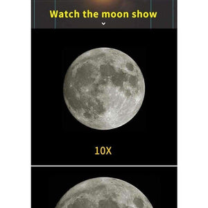 Planet Gates 10-30X50 Binoculars BAK4 Prism FMC Optical Lens High Power Hunting Birdwatching Light night vision telescope